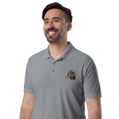 Covfefe Adidas Performance Polo Shirt