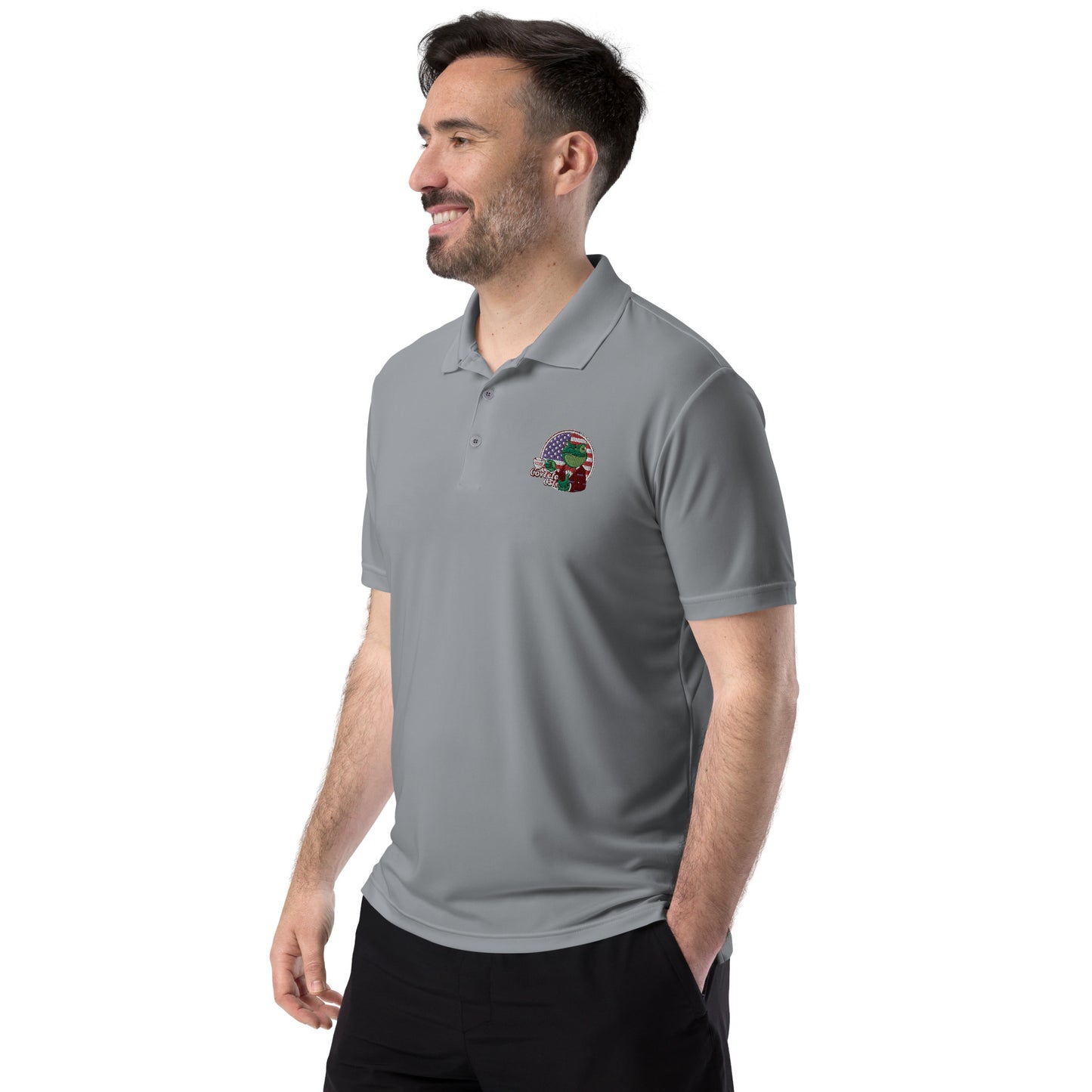 Covfefe Adidas Performance Polo Shirt