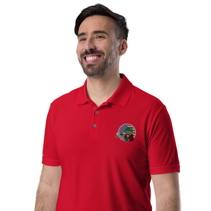 Covfefe Adidas Performance Polo Shirt