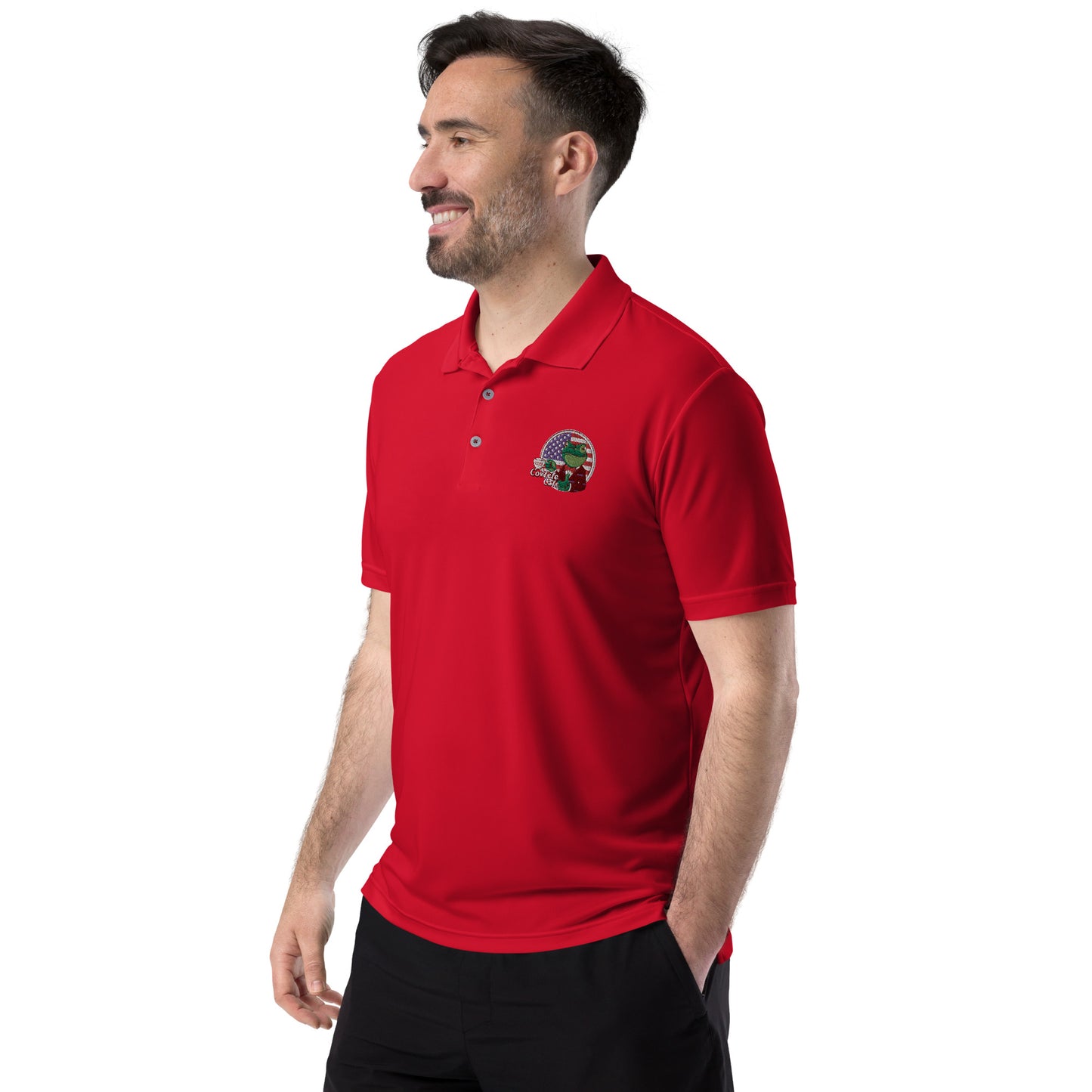 Covfefe Adidas Performance Polo Shirt