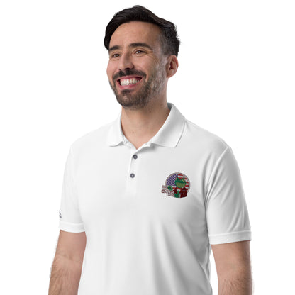 Covfefe Adidas Performance Polo Shirt